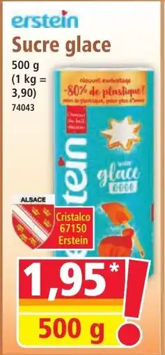 Norma ERSTEIN Sucre glace offre