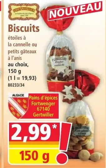Norma FORTWENGER Biscuits offre