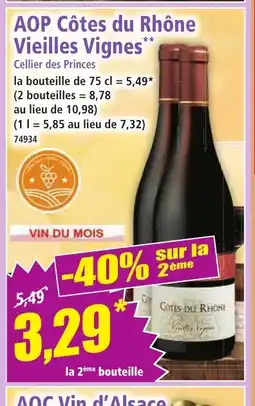 Norma AOP Côtes du Rhône Vieilles Vignes offre