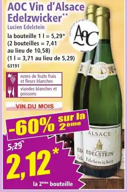 Norma AOC Vin d'Alsace Edelzwicker offre