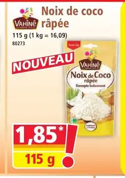 Norma VAHINÉ Noix de coco râpée offre