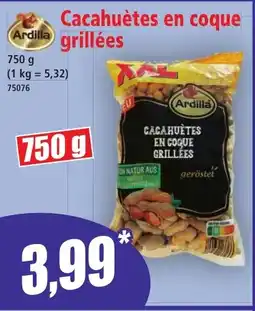 Norma Cacahuètes en coque grillées offre