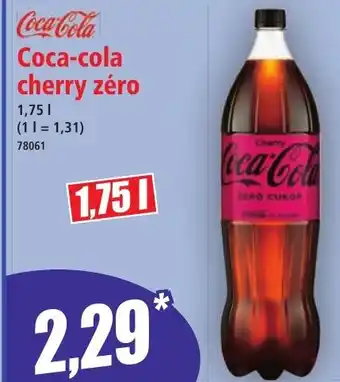 Norma COCA-COLA cherry zéro offre