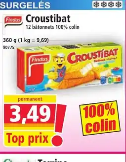 Norma FINDUS Croustibat offre