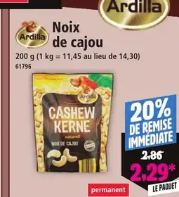 Norma ARDILLA Noix de cajou offre