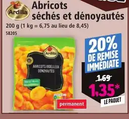 Norma ARDILLA Abricot séchés et dénoyautés offre