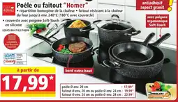 Norma CASA ROYALE Poêle ou faitout Homer offre