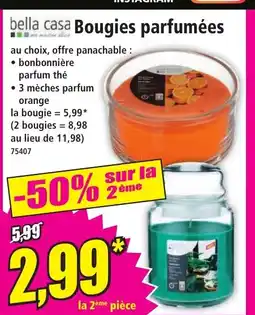 Norma BELLA CASA Bougies parfumées offre