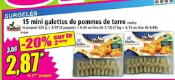 Norma KAUFFER'S 15 mini galettes de pommes de terre étoiles offre