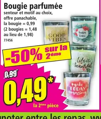 Norma Bougie parfumée offre