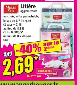 Norma MIEZE KATZ Litière offre
