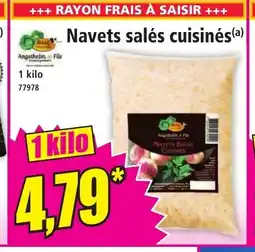 Norma Navets salés cuisinés offre