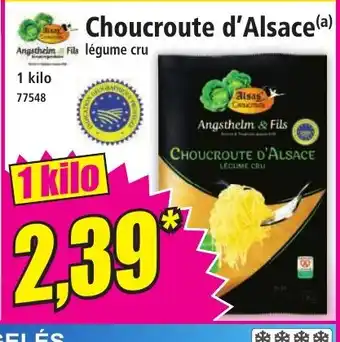 Norma Choucroute d'Alsace offre