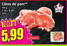 Norma Côtes de porc offre