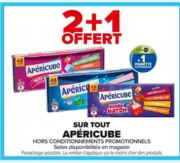 Carrefour APÉRICUBE Sur tout offre