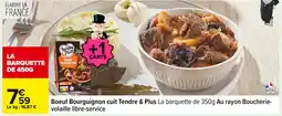 Carrefour TENDRE & PLUS Boeuf Bourguignon cuit offre