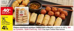 Carrefour CARREFOUR Plateau assortiment asiatique Le Marché offre