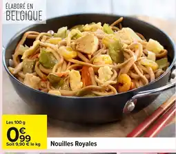 Carrefour Nouilles Royales offre