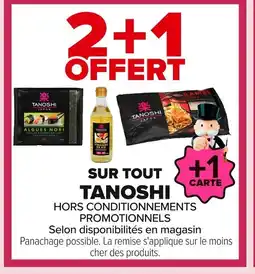 Carrefour TANOSHI Sur tout offre