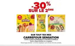 Carrefour CARREFOUR SENSATION Sur tout tex mex offre