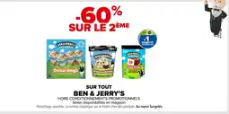 Carrefour BEN & JERRY'S Sur tout offre