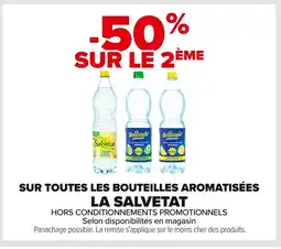 Carrefour LA SALVETAT Sur toutes les bouteilles aromatisées offre