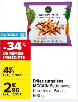 Carrefour MCCAIN Frites surgelées offre