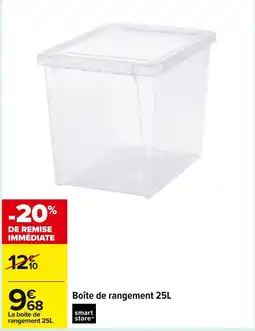 Carrefour Boîte de rangement offre
