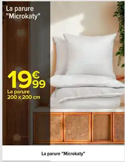 Carrefour La parure Microkaty offre