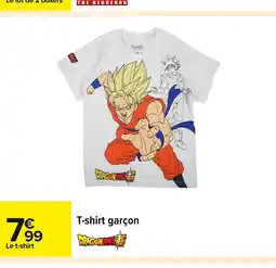 Carrefour DRAGON BALL T-shirt garçon offre