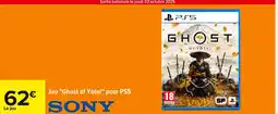 Carrefour SONY Jeu Ghost of Yōtei pour PS5 offre