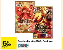 Carrefour ONE PIECE Premium Booster OP02 offre