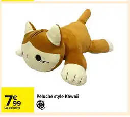 Carrefour Peluche style Kawaii offre