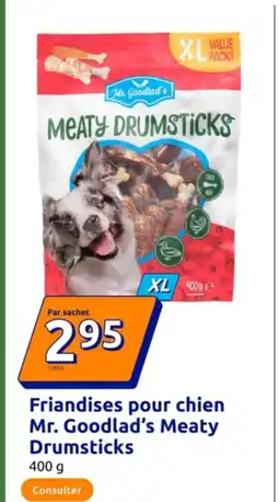 Action Friandises pour chien Mr. Goodlad's Meaty Drumsticks offre