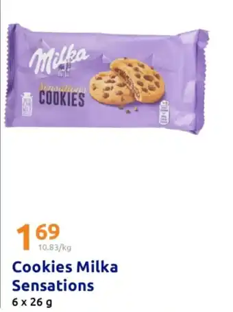 Action Cookies Milka Sensations offre