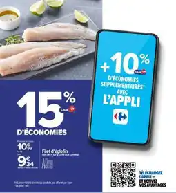 Carrefour Filet D'églefin offre