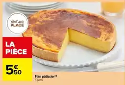 Carrefour Flan pâtissier offre