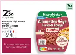 Carrefour Allumettes Végé Haricots Rouges offre