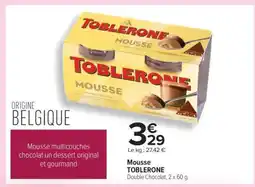 Carrefour Mousse TOBLERONE offre