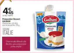 Carrefour Préparation Dessert GALBANI offre