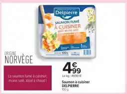Carrefour Saumon à cuisiner DELPIERRE offre