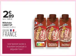 Carrefour Milkshake CANDY'UP offre