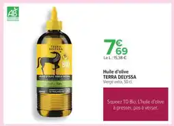 Carrefour Huile d'olive TERRA DELYSSA offre