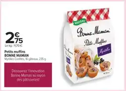 Carrefour Petits muffins BONNE MAMAN offre