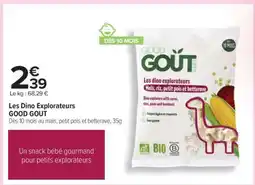 Carrefour Les Dino Exploreteurs GOOD GOUT offre