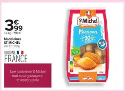 Carrefour MADELEINES ST MICHEL offre