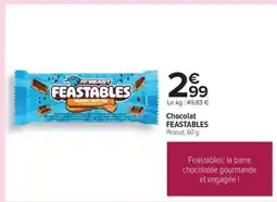 Carrefour Chocolat FEASTABLES offre