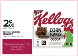 Carrefour Barres de céréales KELLOGG'S offre