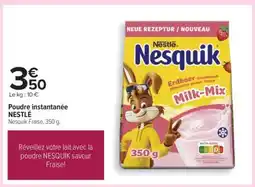 Carrefour Poudre instantanée NESTLE offre