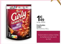 Carrefour Cacahuètes CURLY offre